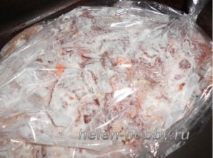 Мясо запеченное в рукаве