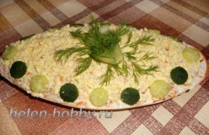 Салат со шпротами Салат со шпротами