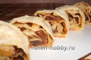 штрудель с яблоками штрудель с яблоками