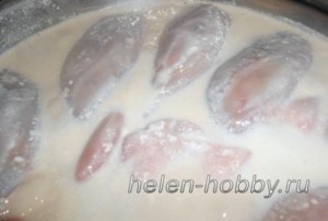 Рецепт фаршированных кальмаров