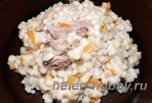 Перловка с мясом
