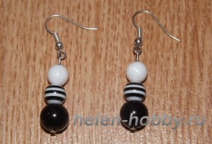 Сережки своими руками
