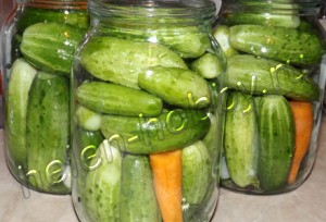 Маринованные огурцы на зиму по-болгарски