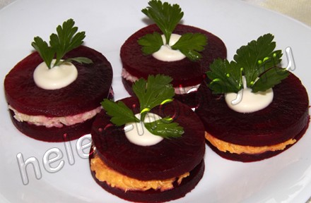 Закуска из свеклы