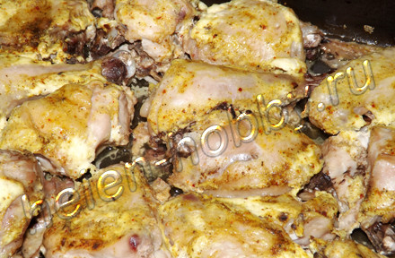 Приготовление курицы в духовке